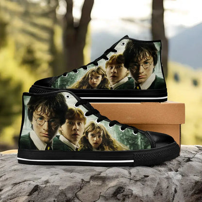 Harry Potter Hermione Ron Weasley Custom High Top Sneakers Shoes