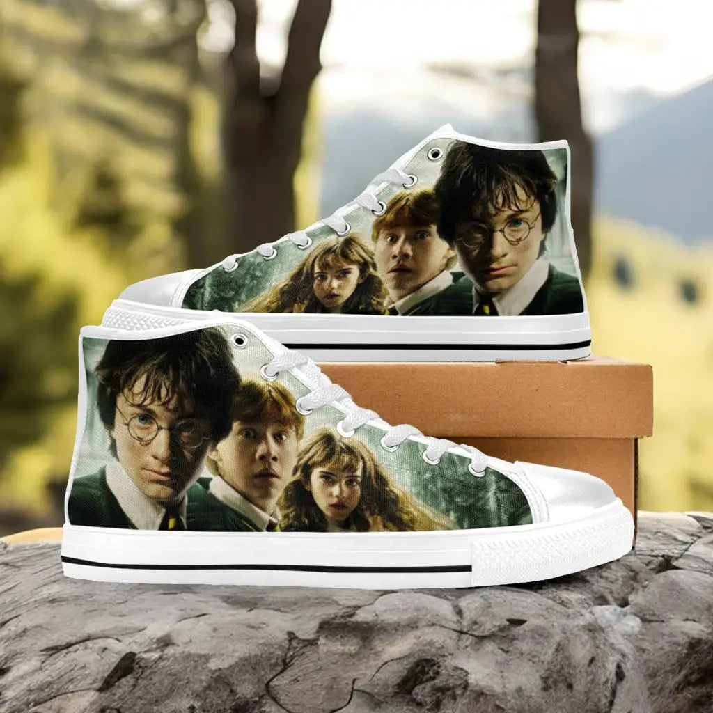 Harry Potter Hermione Ron Weasley Custom High Top Sneakers Shoes