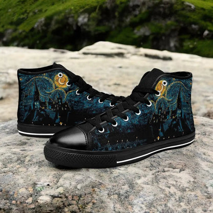 Harry Potter Hogwarts Starry Night Custom High Top Sneakers Shoes