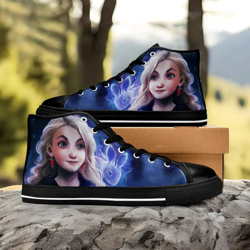 Harry Potter Luna Lovegood Custom High Top Sneakers Shoes