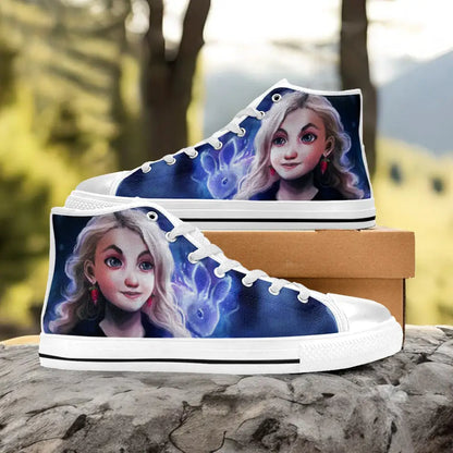 Harry Potter Luna Lovegood Custom High Top Sneakers Shoes