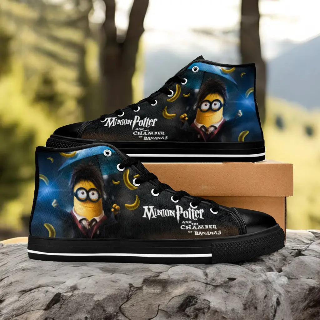 Harry Potter Minion Potter Custom High Top Sneakers Shoes