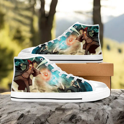 Harry Potter vs Voldemort Custom High Top Sneakers Shoes