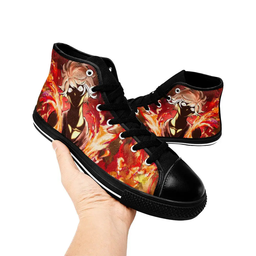 Hells Paradise Jigokuraku Custom High Top Sneakers Shoes