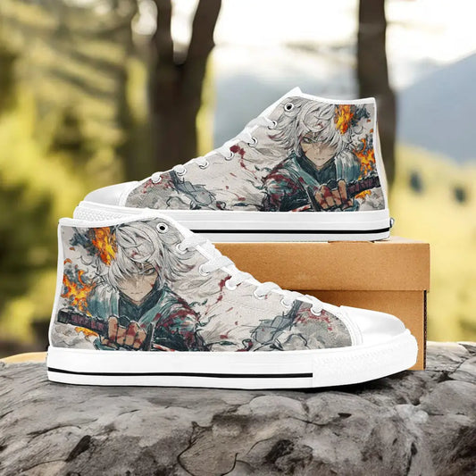 Hells Paradise Jigokuraku Custom High Top Sneakers Shoes