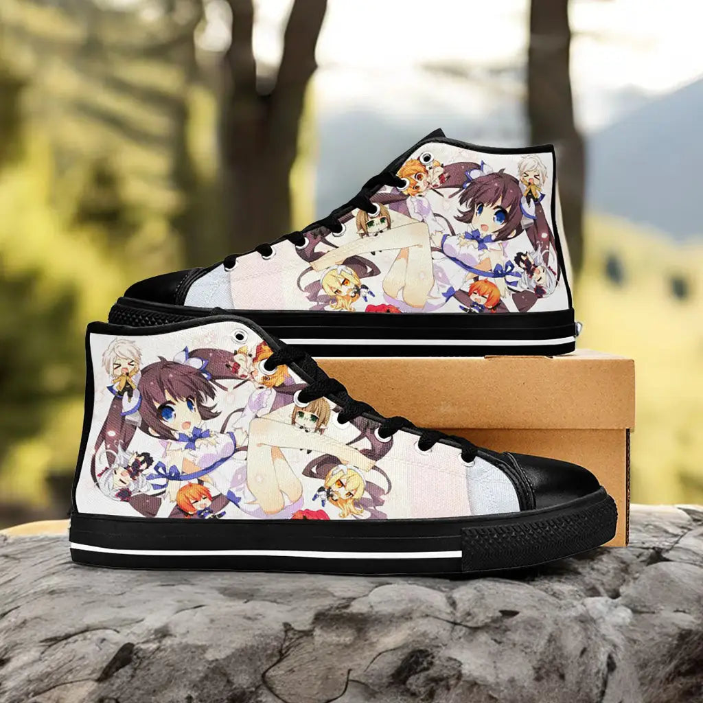 Hestia Familia DanMachi Custom High Top Sneakers Shoes