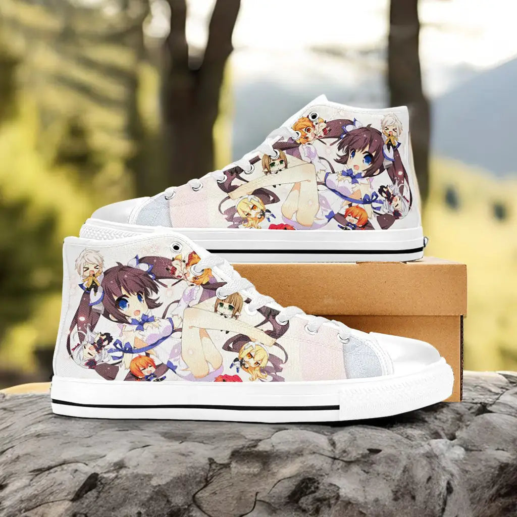 Hestia Familia DanMachi Custom High Top Sneakers Shoes