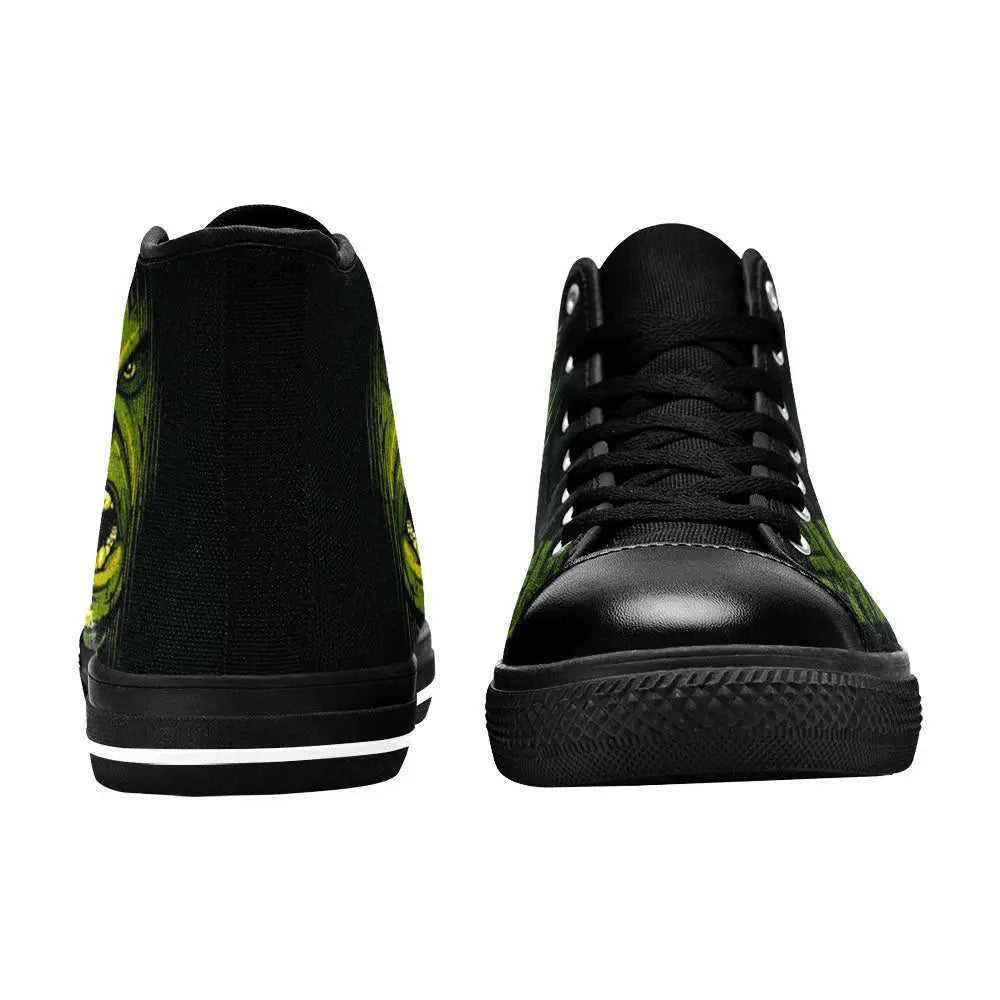 Hulk Comic Custom High Top Sneakers Shoes