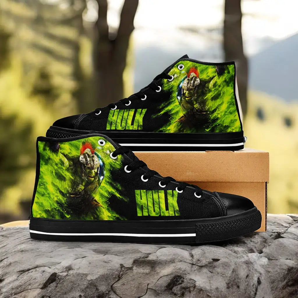 Hulk Ragnarok Warriors Custom High Top Sneakers Shoes