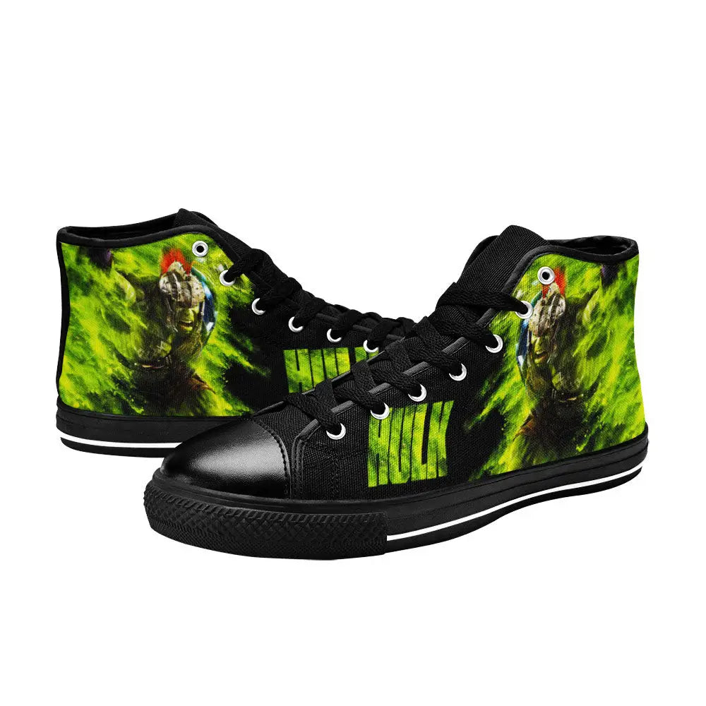 Hulk Ragnarok Warriors Custom High Top Sneakers Shoes