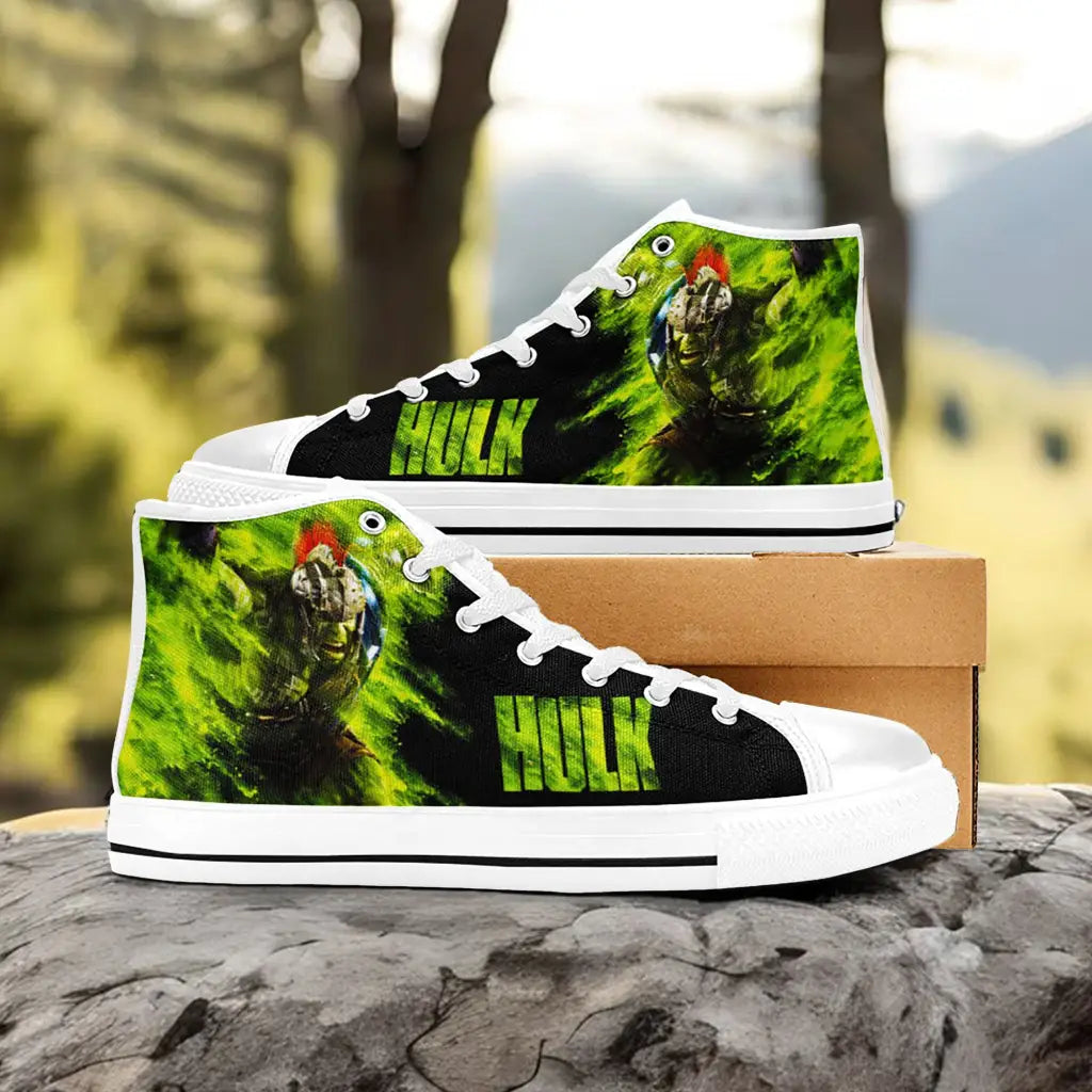 Hulk Ragnarok Warriors Custom High Top Sneakers Shoes