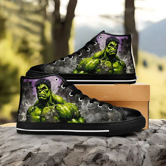 Hulk Custom High Top Sneakers Shoes