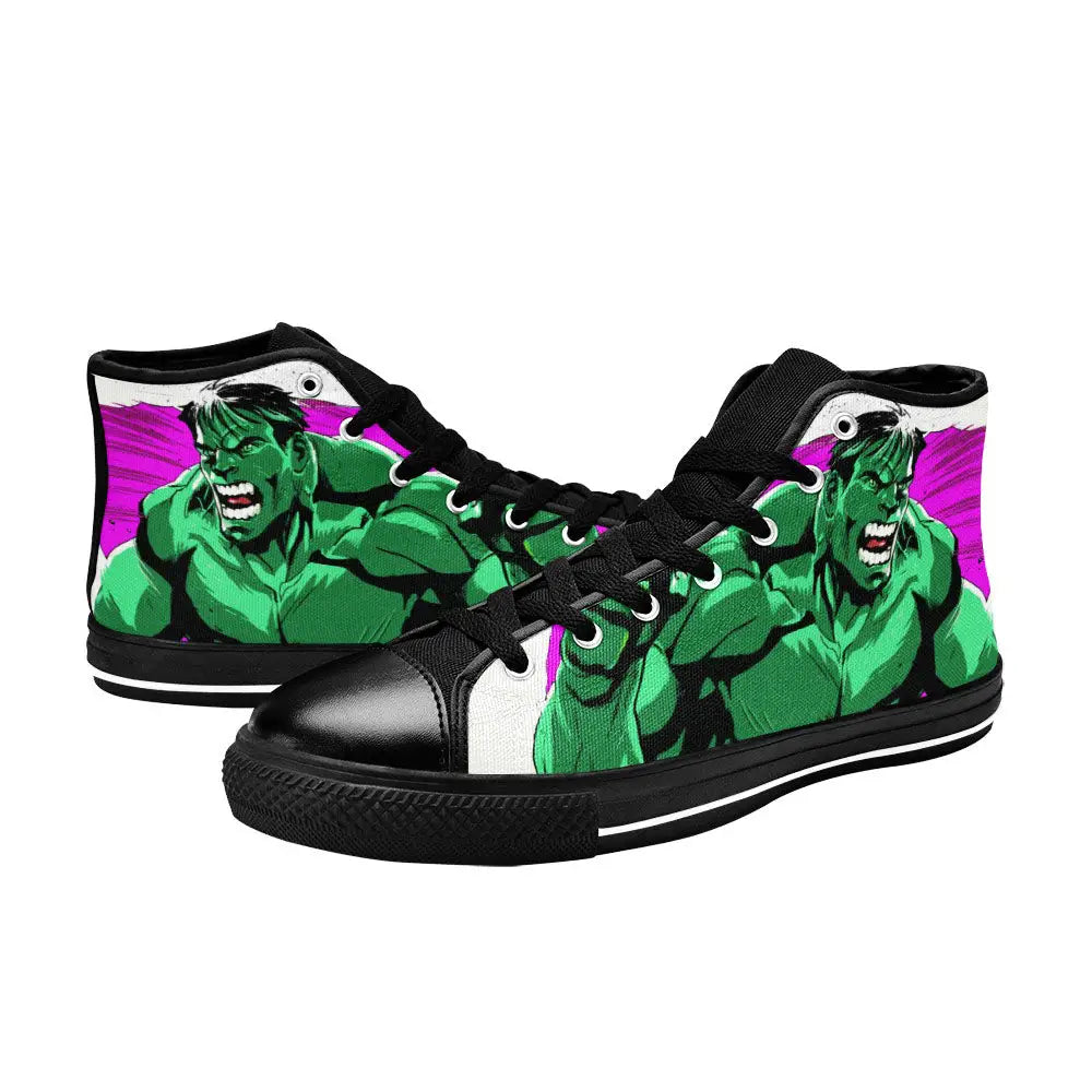 Hulk Custom High Top Sneakers Shoes