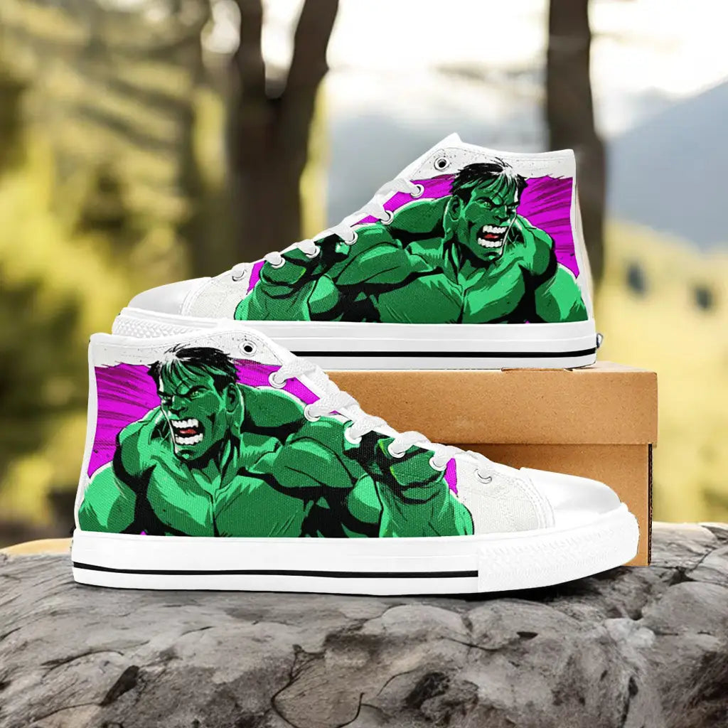 Hulk Custom High Top Sneakers Shoes