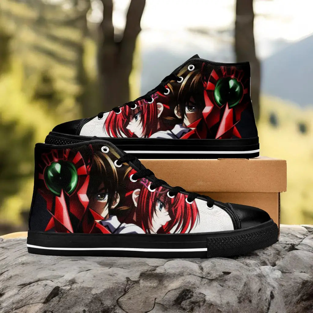 Issei Rias Gremory High School DxD Custom High Top Sneakers Shoes