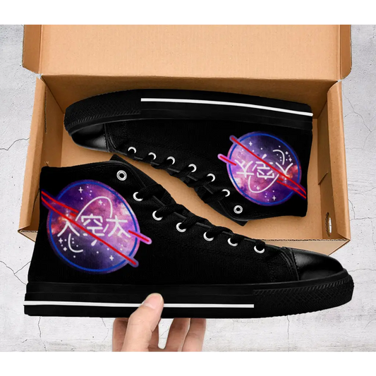 Japan Nasa Shoes High Top Sneakers