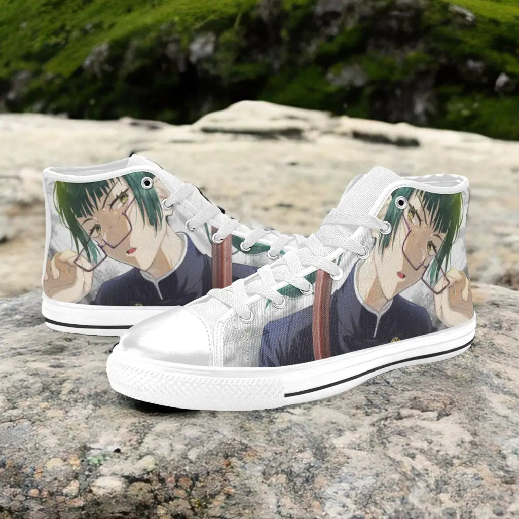 Jujutsu Kaisen Maki Zenin Custom High Top Sneakers Shoes