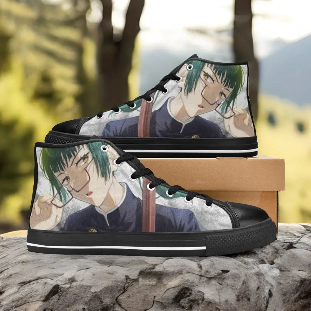 Jujutsu Kaisen Maki Zenin Custom High Top Sneakers Shoes