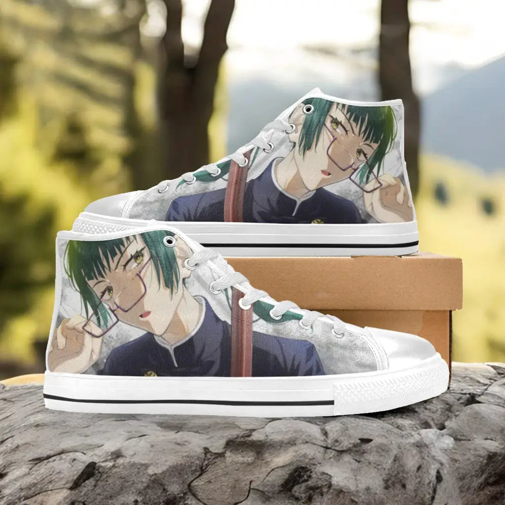 Jujutsu Kaisen Maki Zenin Custom High Top Sneakers Shoes