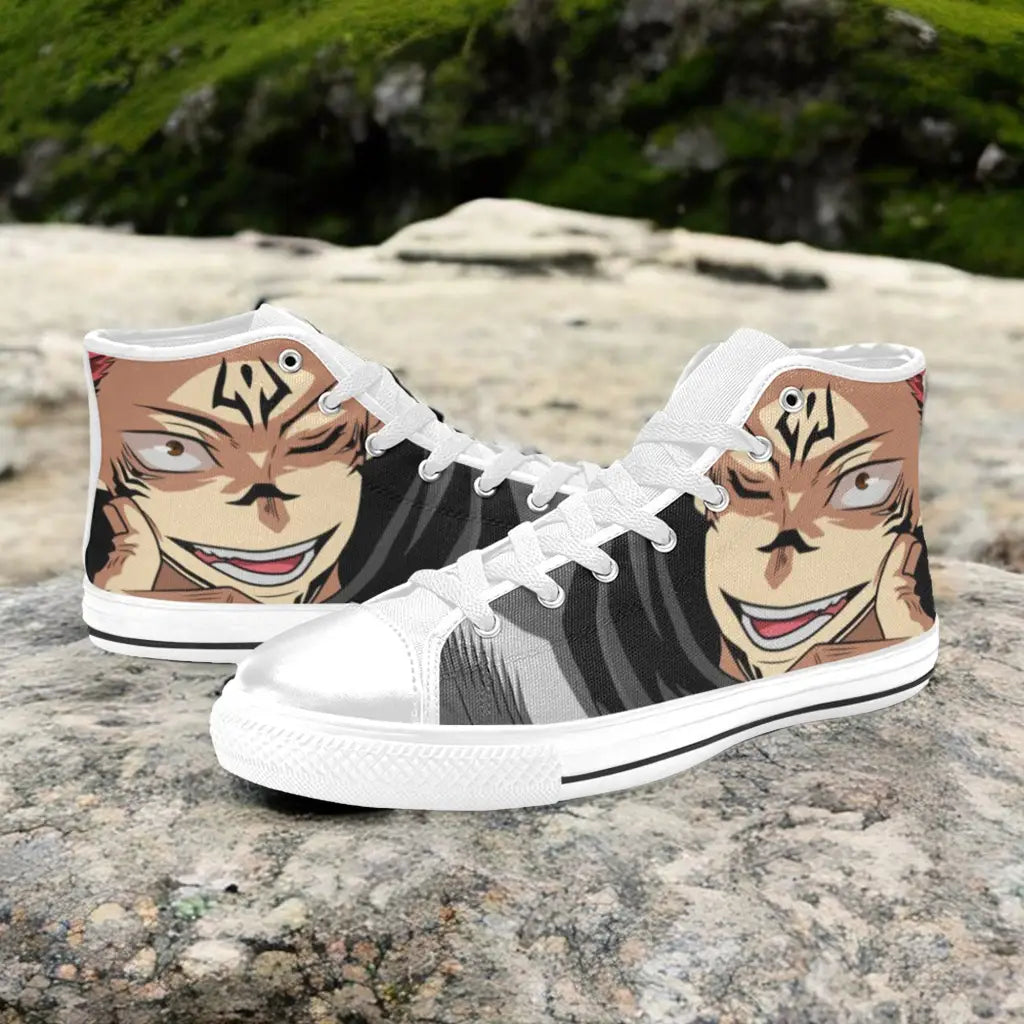 Jujutsu Kaisen Ryomen Sukuna Custom High Top Sneakers Shoes