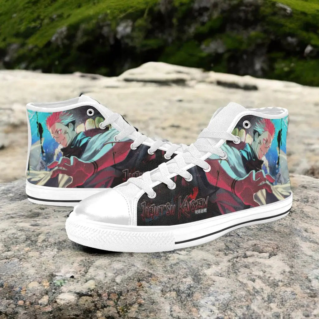 Jujutsu Kaisen Ryomen Sukuna Custom High Top Sneakers Shoes