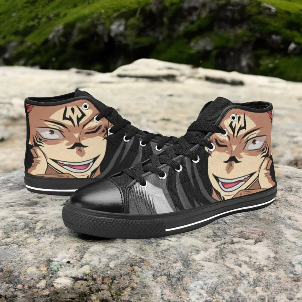 Jujutsu Kaisen Ryomen Sukuna Custom High Top Sneakers Shoes