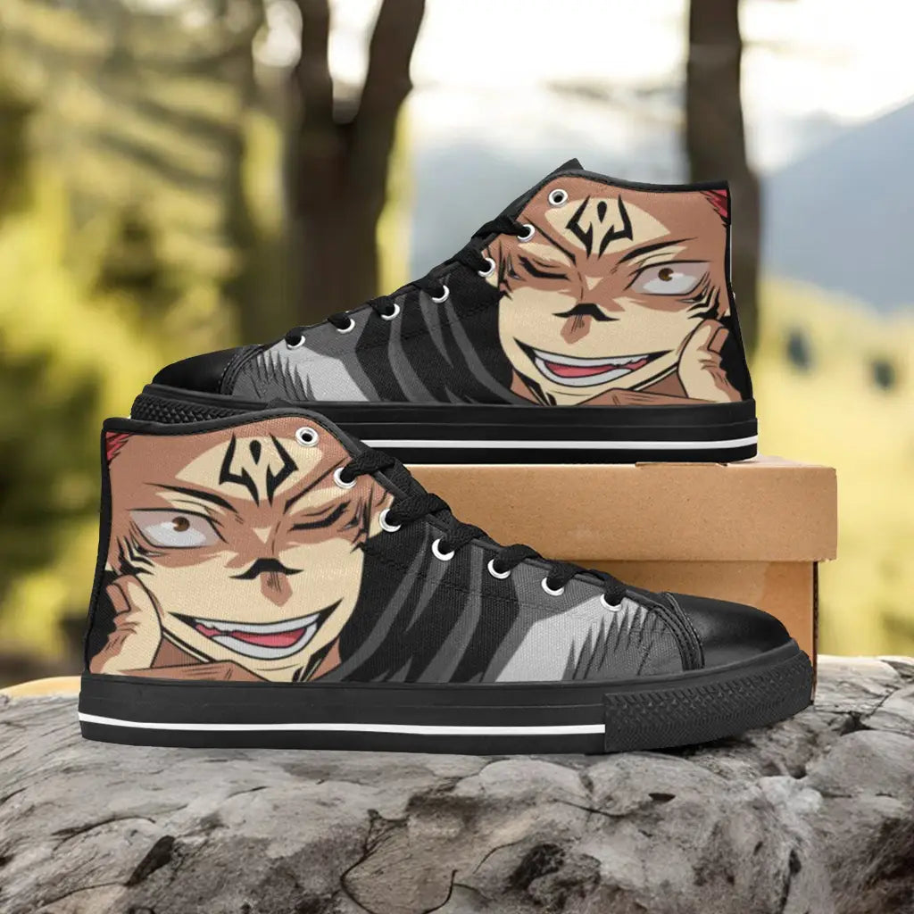 Jujutsu Kaisen Ryomen Sukuna Custom High Top Sneakers Shoes