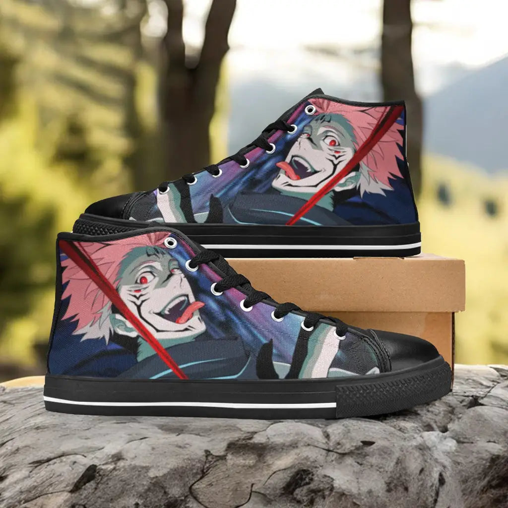 Jujutsu Kaisen Ryomen Sukuna Custom High Top Sneakers Shoes