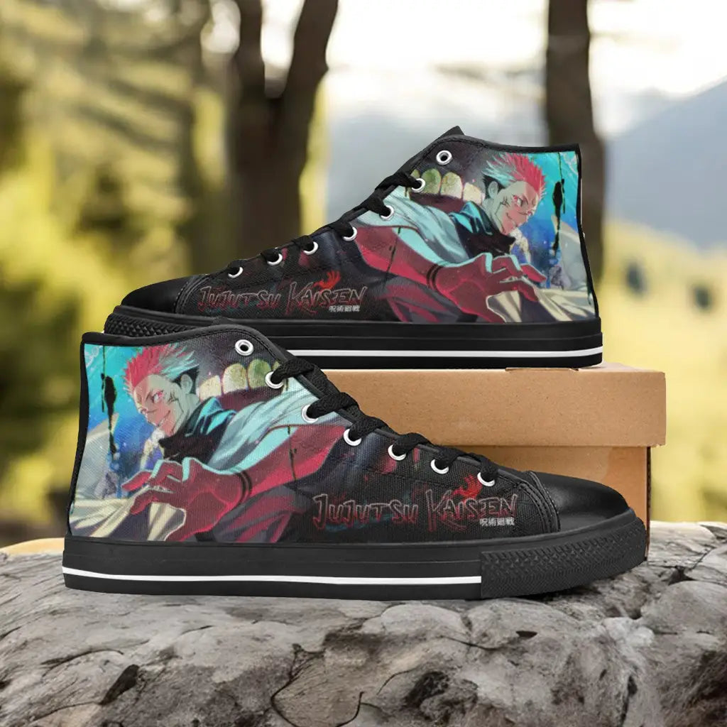 Jujutsu Kaisen Ryomen Sukuna Custom High Top Sneakers Shoes