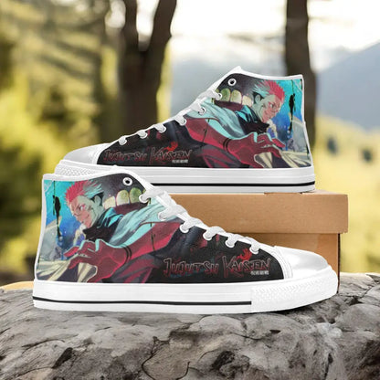 Jujutsu Kaisen Ryomen Sukuna Custom High Top Sneakers Shoes