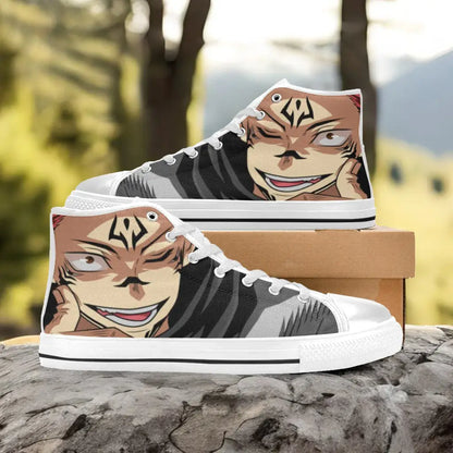 Jujutsu Kaisen Ryomen Sukuna Custom High Top Sneakers Shoes