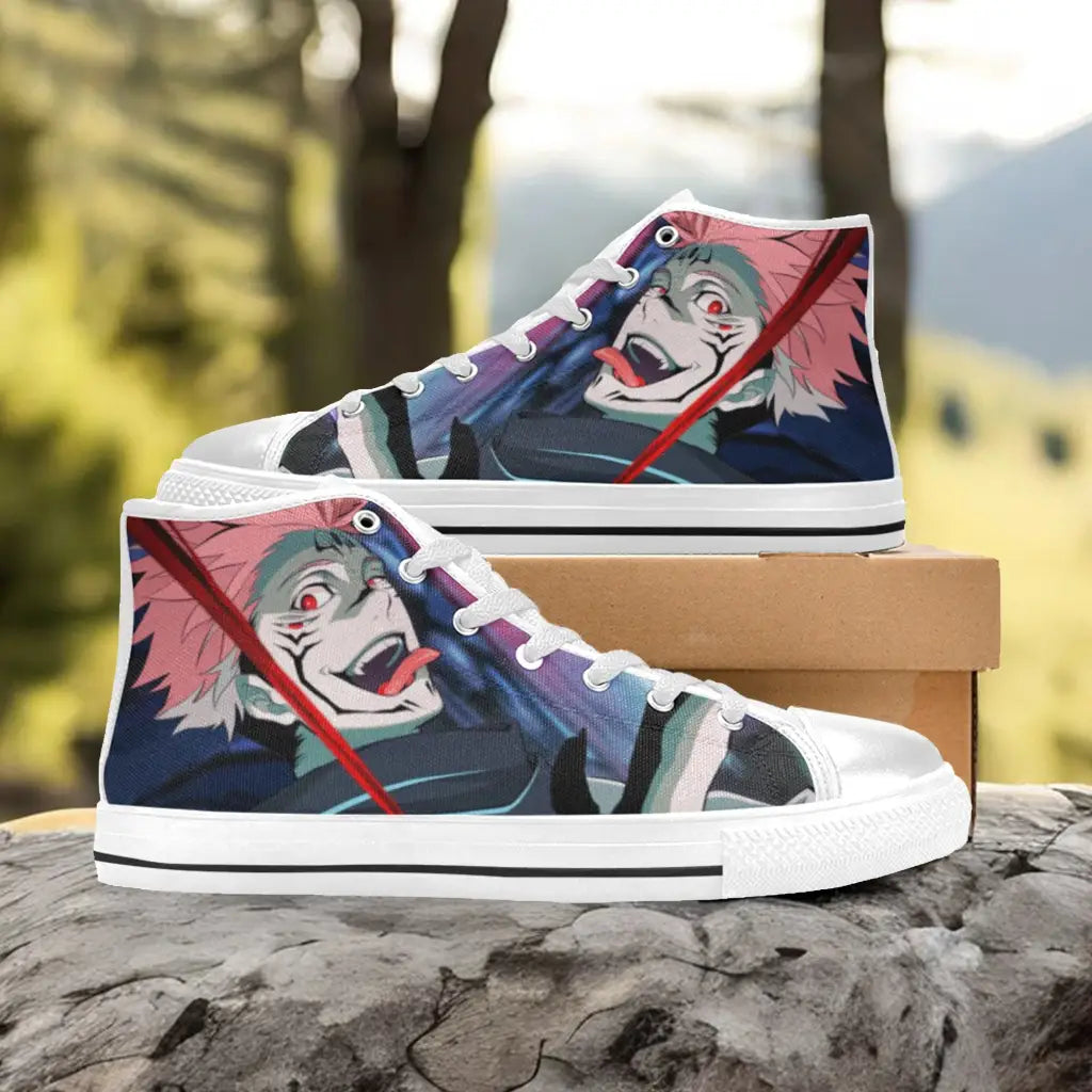 Jujutsu Kaisen Ryomen Sukuna Custom High Top Sneakers Shoes