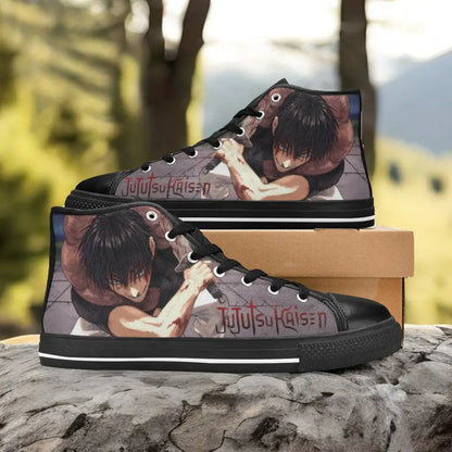 Jujutsu Kaisen Toji Fushiguro Custom High Top Sneakers Shoes