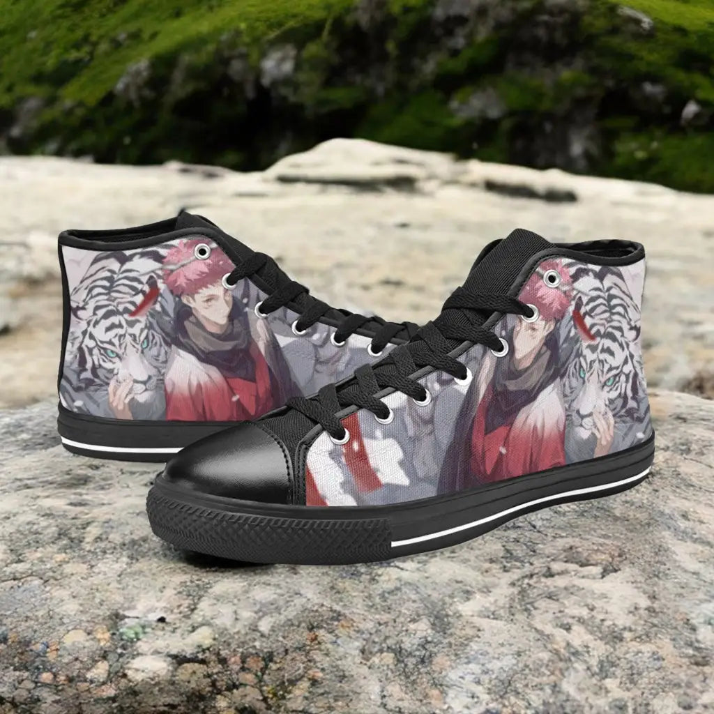 Jujutsu Kaisen Yuji Itadori Custom High Top Sneakers Shoes