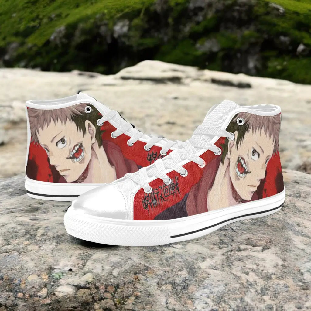 Jujutsu Kaisen Yuji Itadori Custom High Top Sneakers Shoes