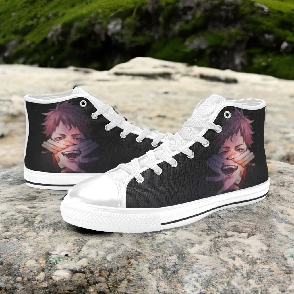 Jujutsu Kaisen Yuji Itadori Custom High Top Sneakers Shoes