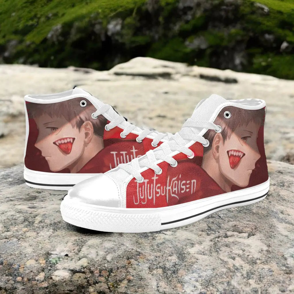 Jujutsu Kaisen Yuji Itadori Custom High Top Sneakers Shoes