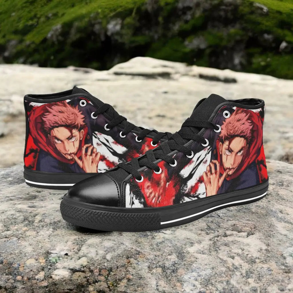 Jujutsu Kaisen Yuji Itadori Custom High Top Sneakers Shoes