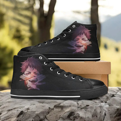 Jujutsu Kaisen Yuji Itadori Custom High Top Sneakers Shoes