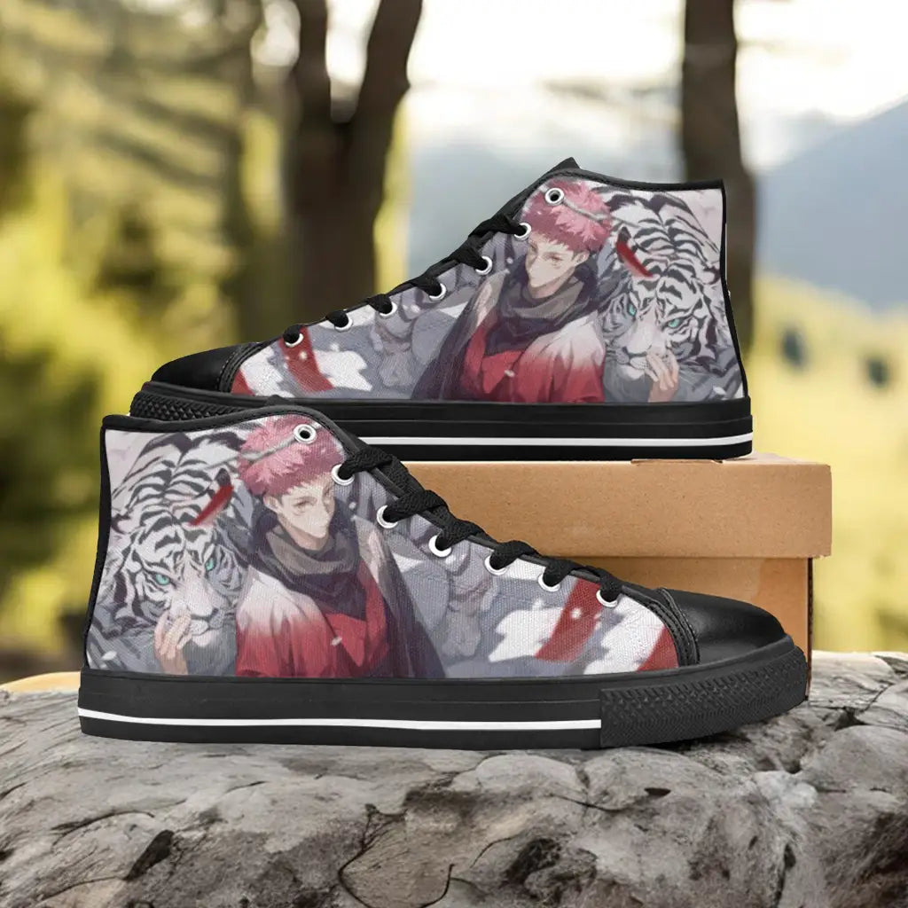 Jujutsu Kaisen Yuji Itadori Custom High Top Sneakers Shoes