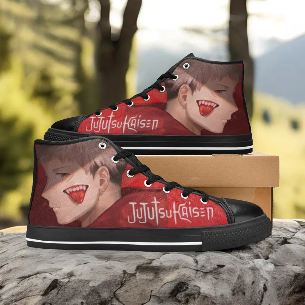 Jujutsu Kaisen Yuji Itadori Custom High Top Sneakers Shoes