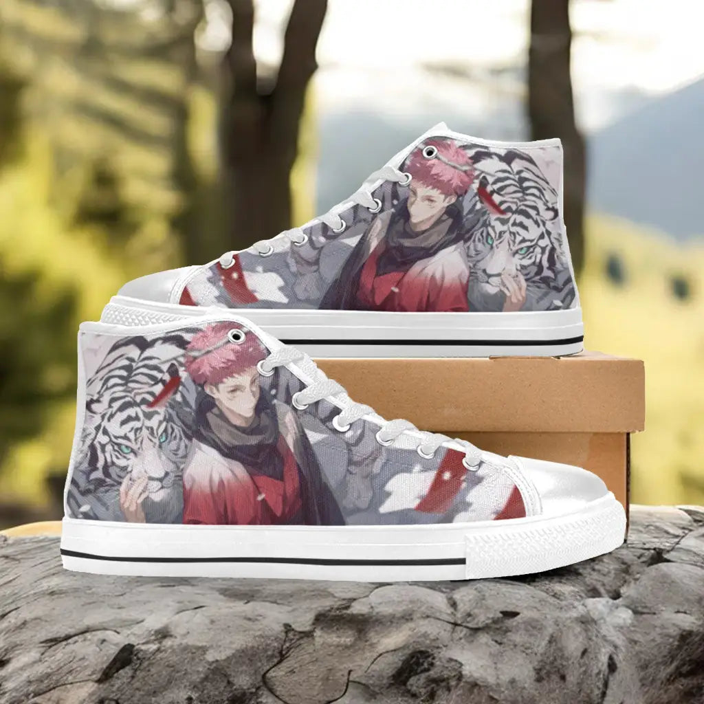 Jujutsu Kaisen Yuji Itadori Custom High Top Sneakers Shoes