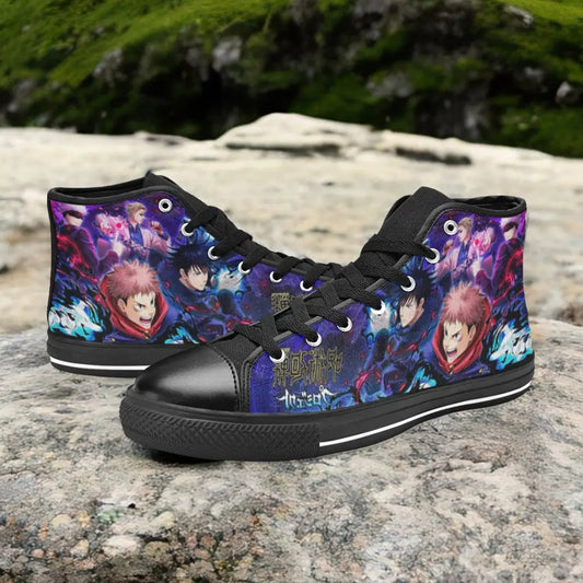 Jujutsu Kaisen Yuji Nobara Megumi Gojo Team Custom High Top Sneakers Shoes