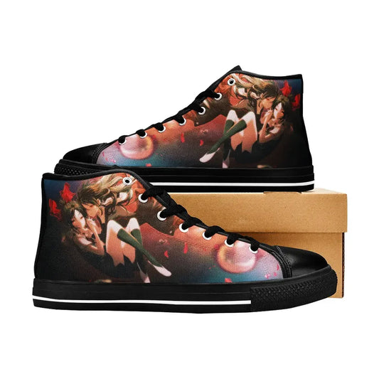 Kaguya sama Love is War Canvas High Tops Sneakers for Kids