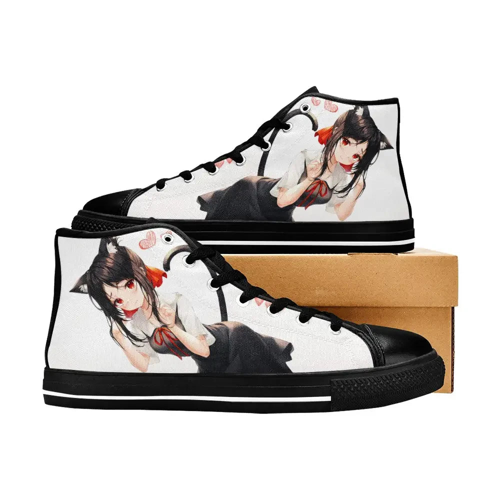 Kaguya sama Love is War Canvas High Tops Sneakers for Kids