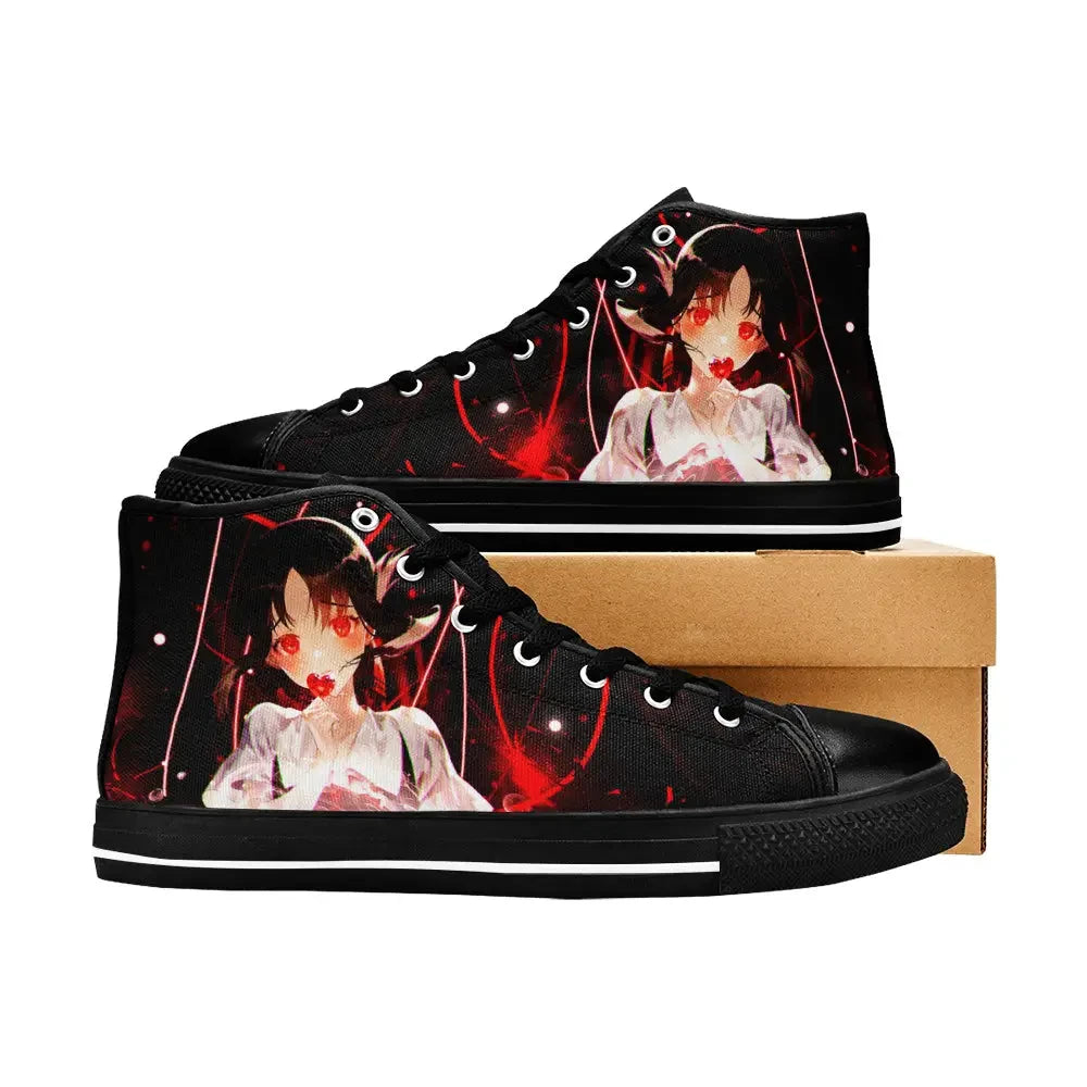 Kaguya sama Love is War Canvas High Tops Sneakers for Kids