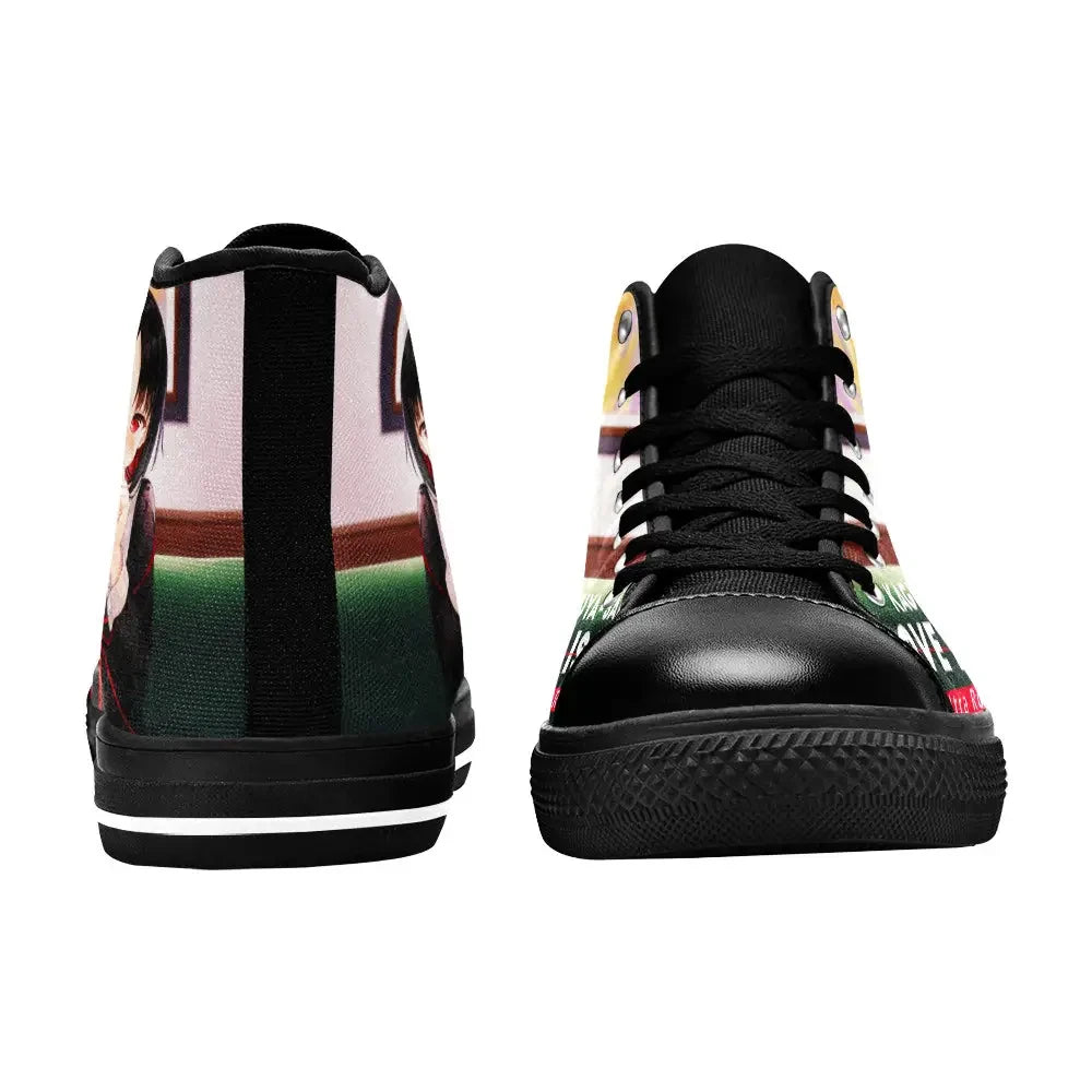 Kaguya sama Love is War Canvas High Tops Sneakers for Kids