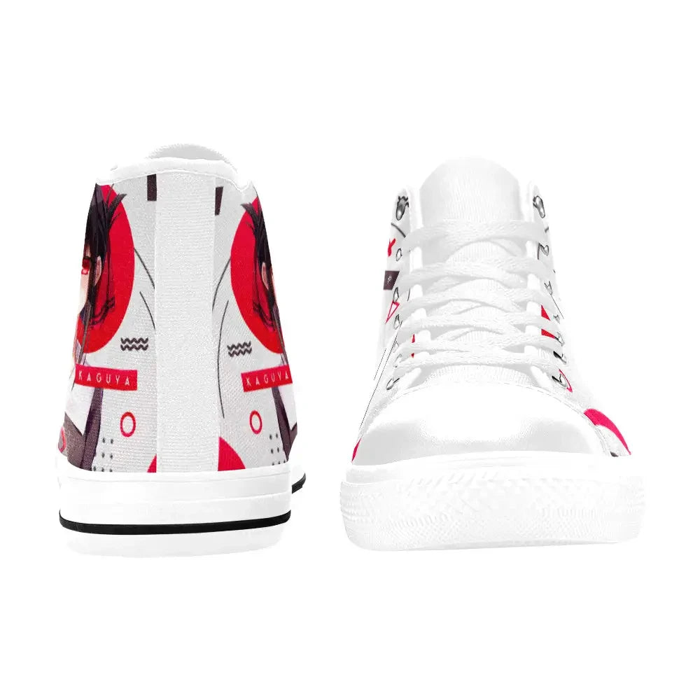 Kaguya sama Love is War Canvas High Tops Sneakers for Kids