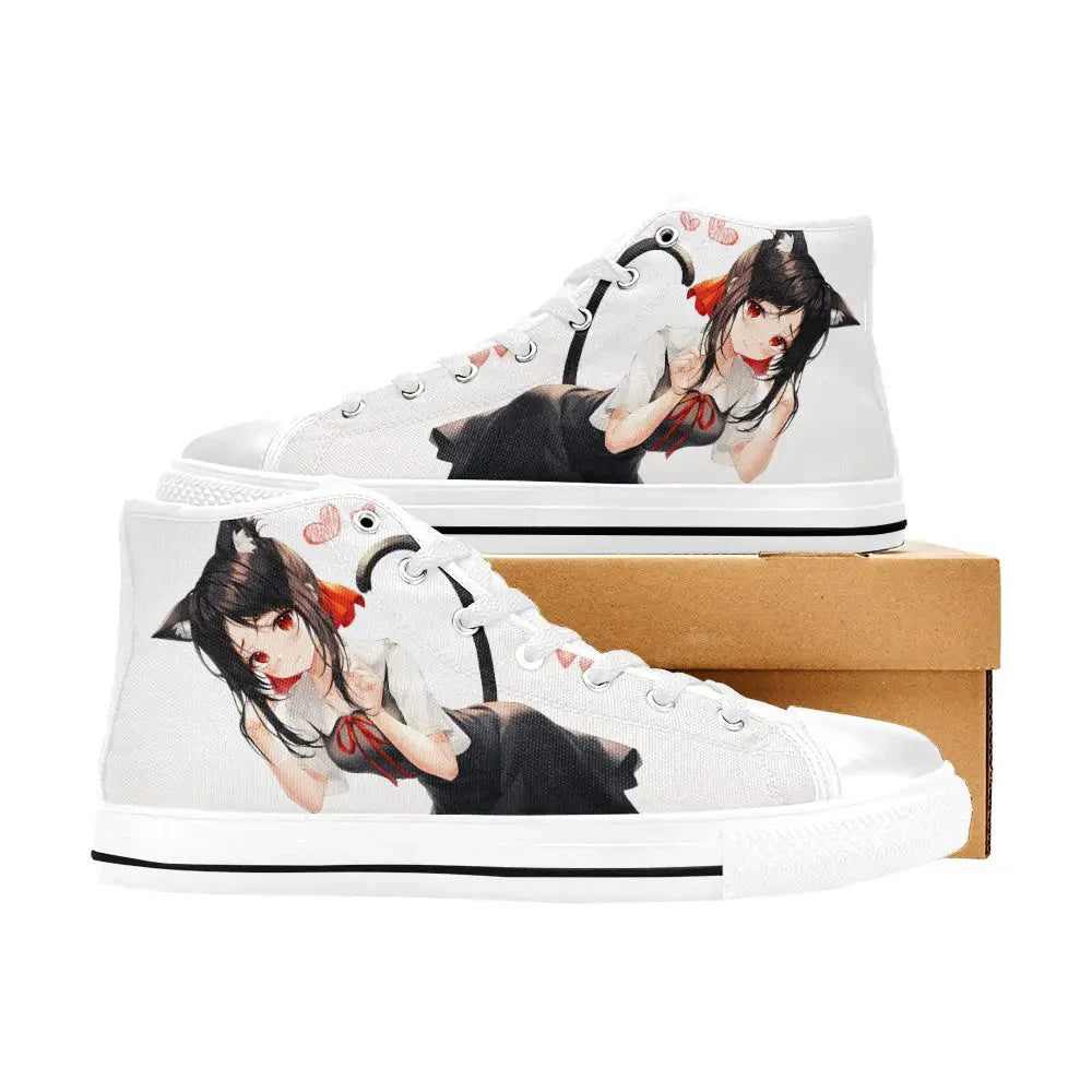 Kaguya sama Love is War Canvas High Tops Sneakers for Kids