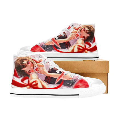 Kaguya sama Love is War Canvas High Tops Sneakers for Kids